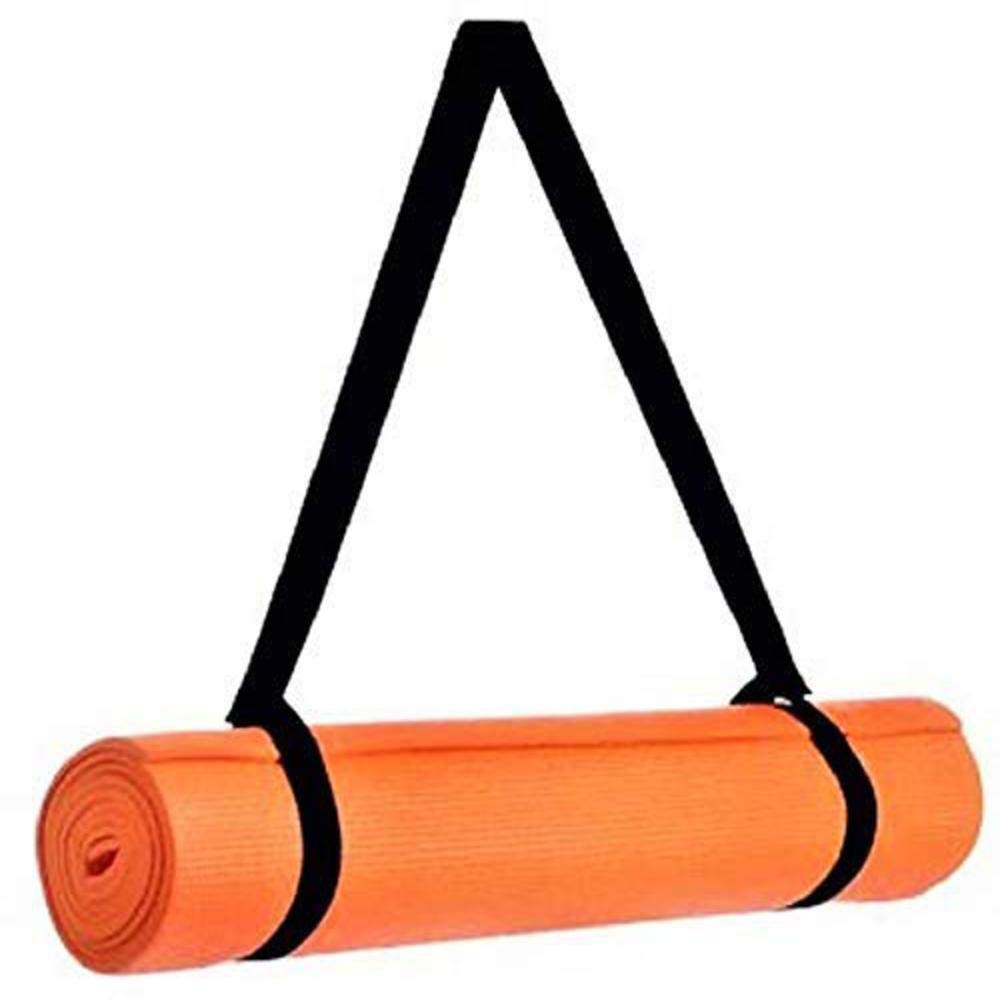 fitalogy® 6mm Orange Extra Thick Yoga and Exercise Mat with Carrying Strap Anti Skid Yoga mat for Gym Workout and Flooring Exercise for Women Men (B085GKJCSH) Amazon Price History, Amazon Price Tracker