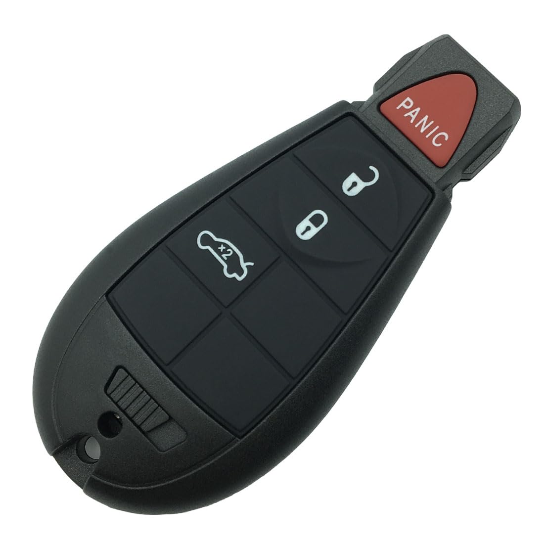Zapasowe etui na klucze do Jeep Grand Cherokee Dodge Ram 1500 2500 3500 Durango Grand Caravan Journey Chrysler miasto kraj bezkluczykowy pilot zdalnego sterowania obudowa kluczyka samochodowego (4