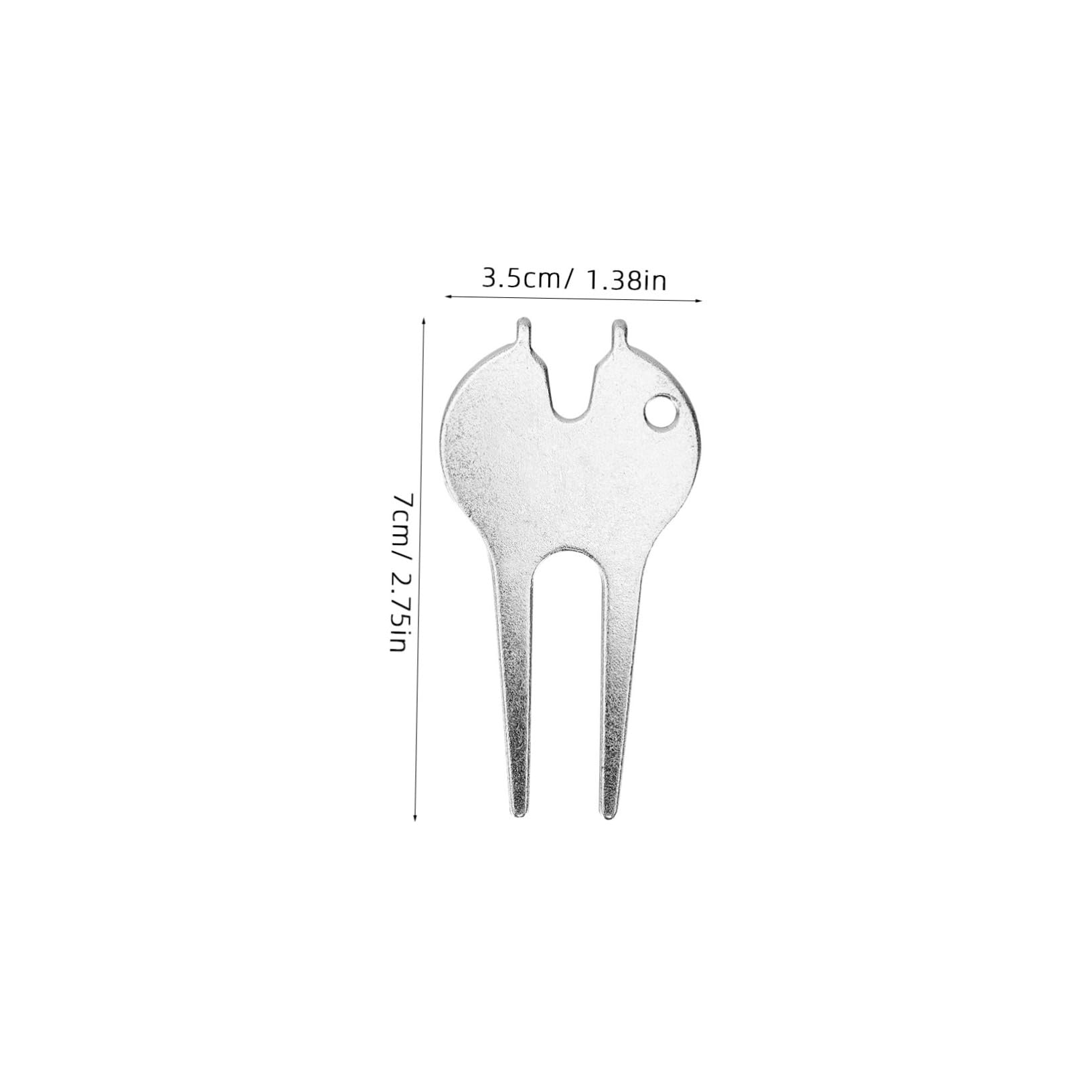 CORHAD 5Pcs Golf Divot Repair Tool Lightweight Fork for Fixing Golf Portable Design for Outdoor Sports Golfing Accessory for Enthusiasts