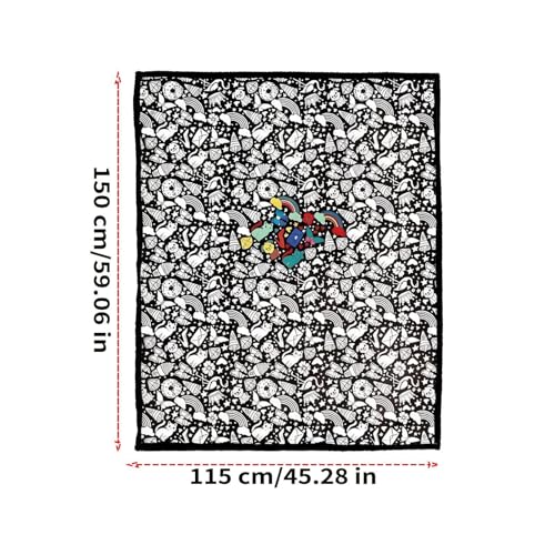 Couverture à colorier lavable pour animer vos fêtes d'anniversaire et classes - 6