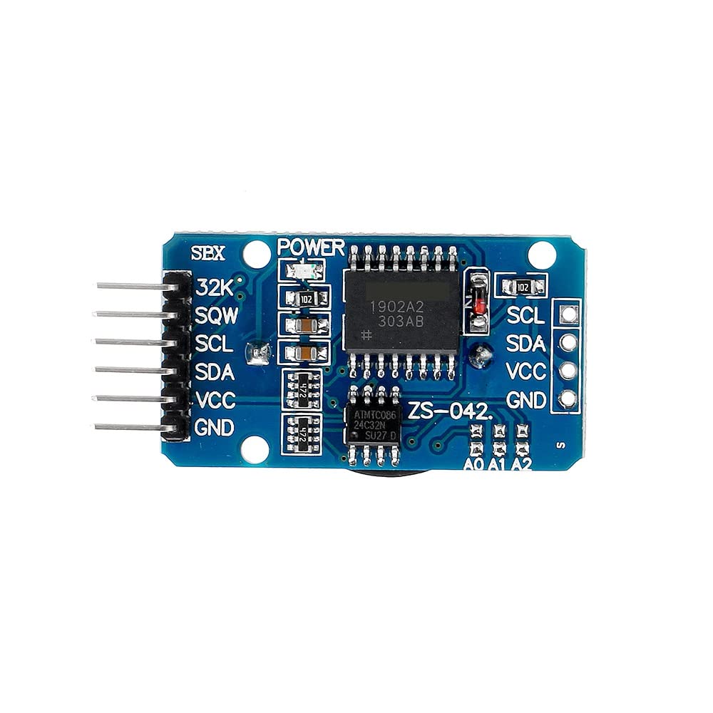 DollaTek 5Pcs AT24C32 I2C Piccolo modulo Orologio di precisione in Tempo Reale per Arduino