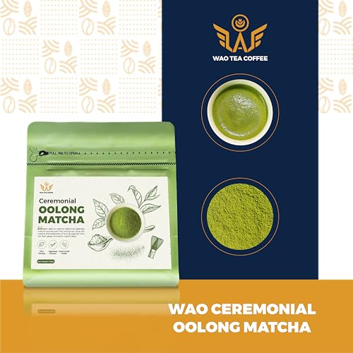 Té Matcha Oolong ceremonial en polvo 3.5 oz miniatura 3