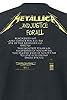 Metallica Men's Justice for All Tracks BL TS: L T-Shirt, Black Large METTS13MB03 #4