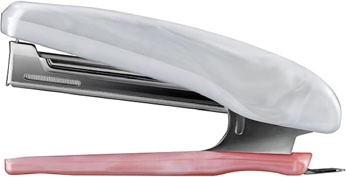 Max Sustainable Stapler HD-10D/BP1 Pearl Pink ZH90215