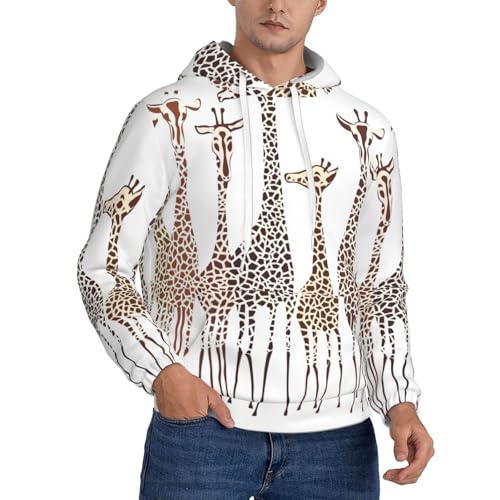Sweat girafes mignons unisexe idéal pour vos sorties de week-end décontractées
