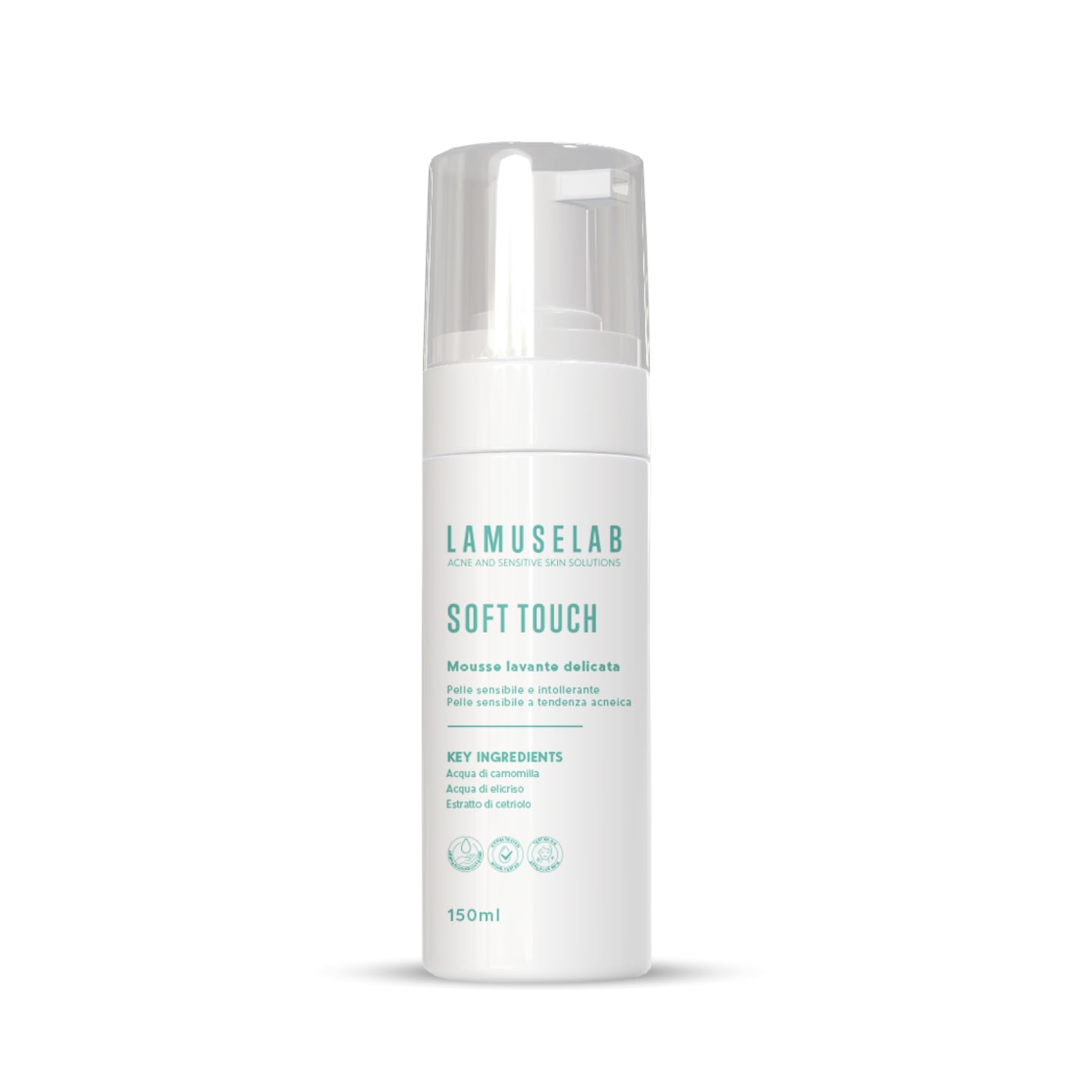 Lamuselab Soft Touch Mousse Lavante Delicata 150 ml