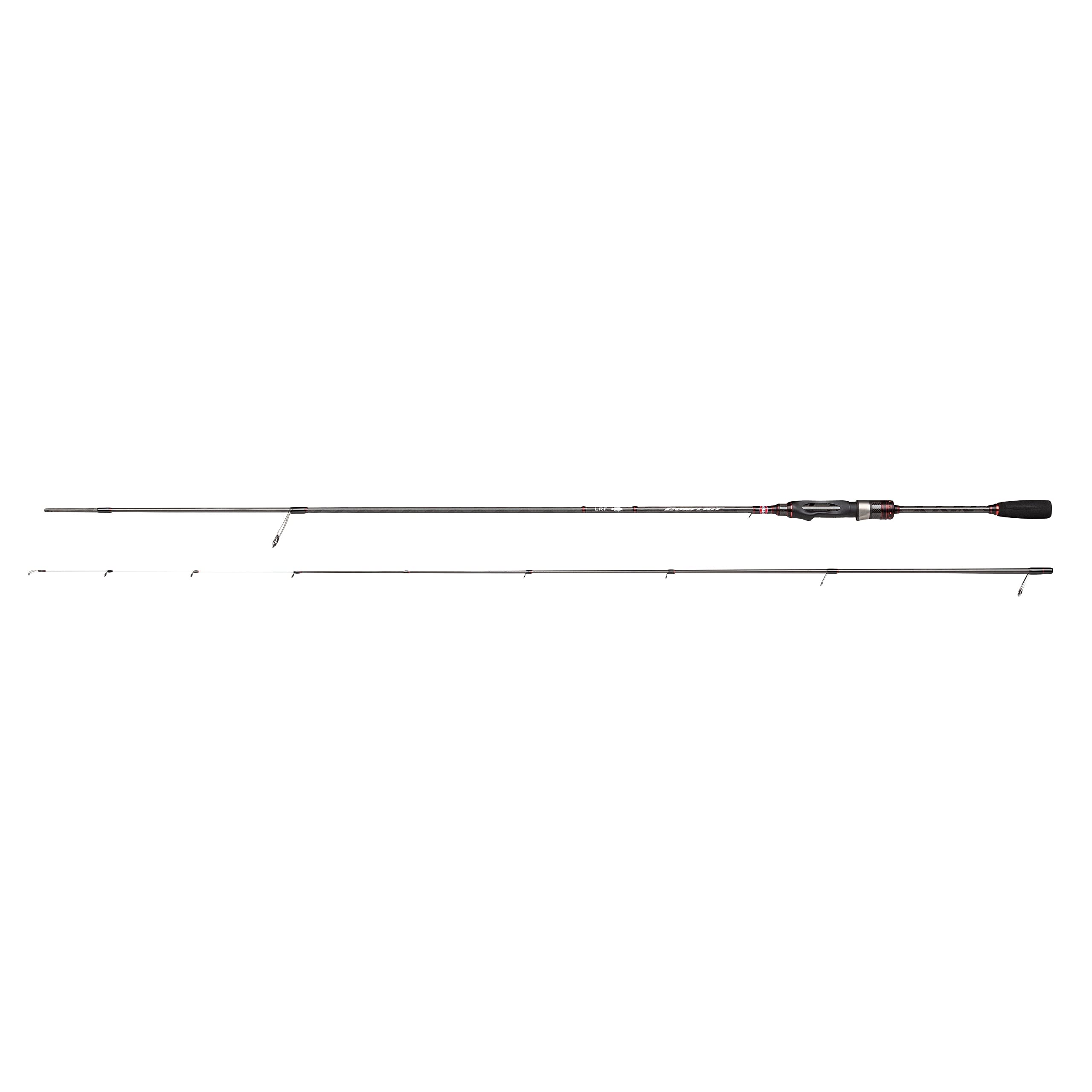 Penn Canne à pêche LRF Conflict 2.3 m 0-5 g, Spinning, 2 pièces, Poissons de petite taille, Léger, Haut, Carbonne, EVA