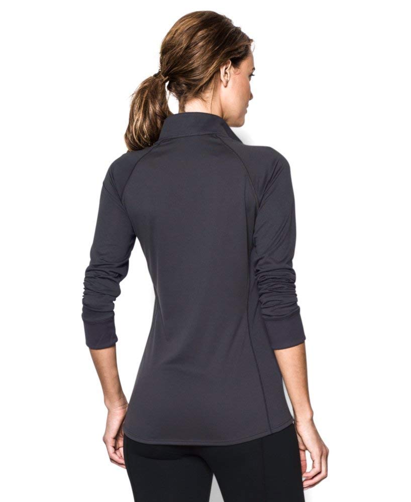 Tech 1/2 Zip Top - Frauen Phantom Grau / Metallic Silber Large