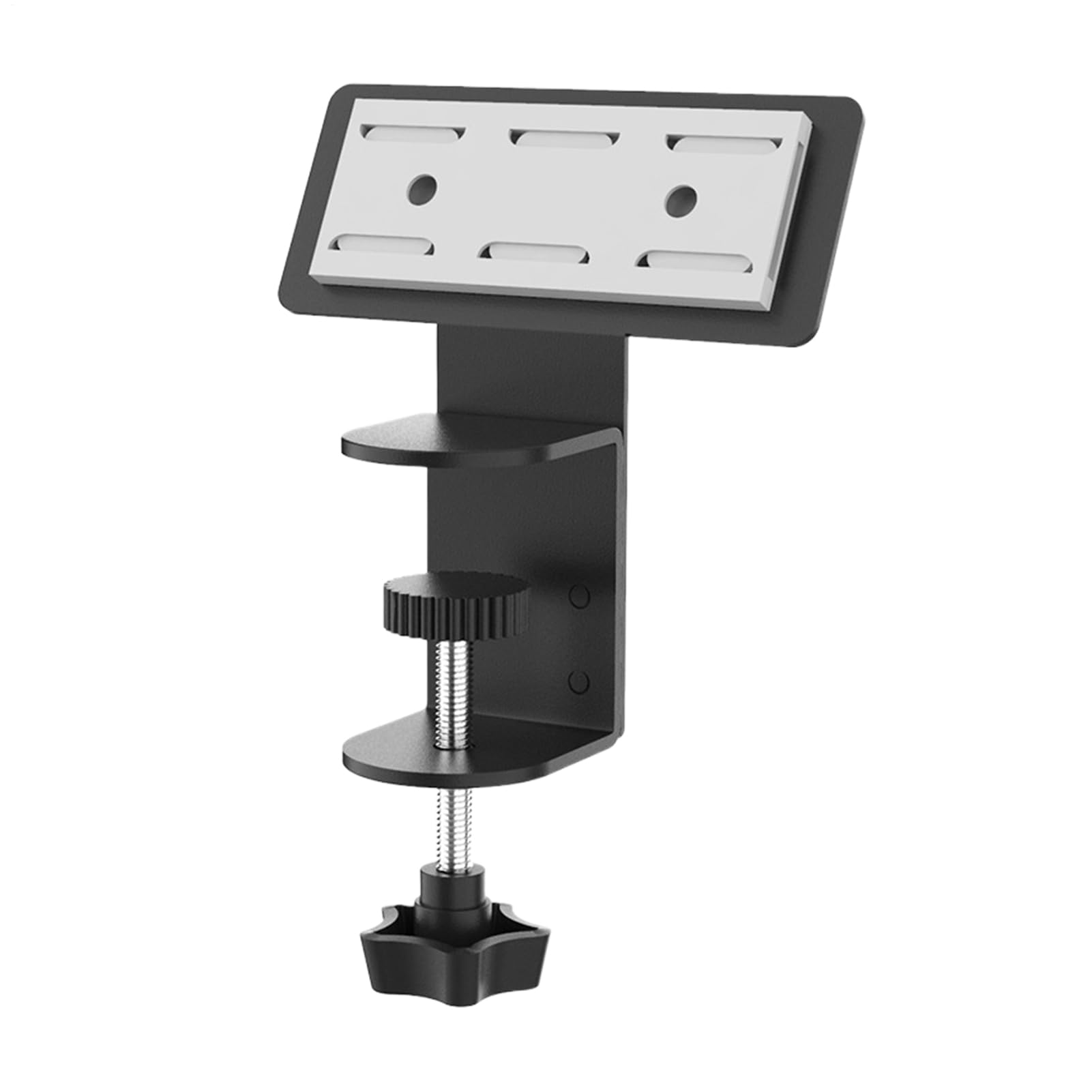 Soporte de cubo de alimentación de escritorio para solucionar el caos de cables con abrazadera 8
