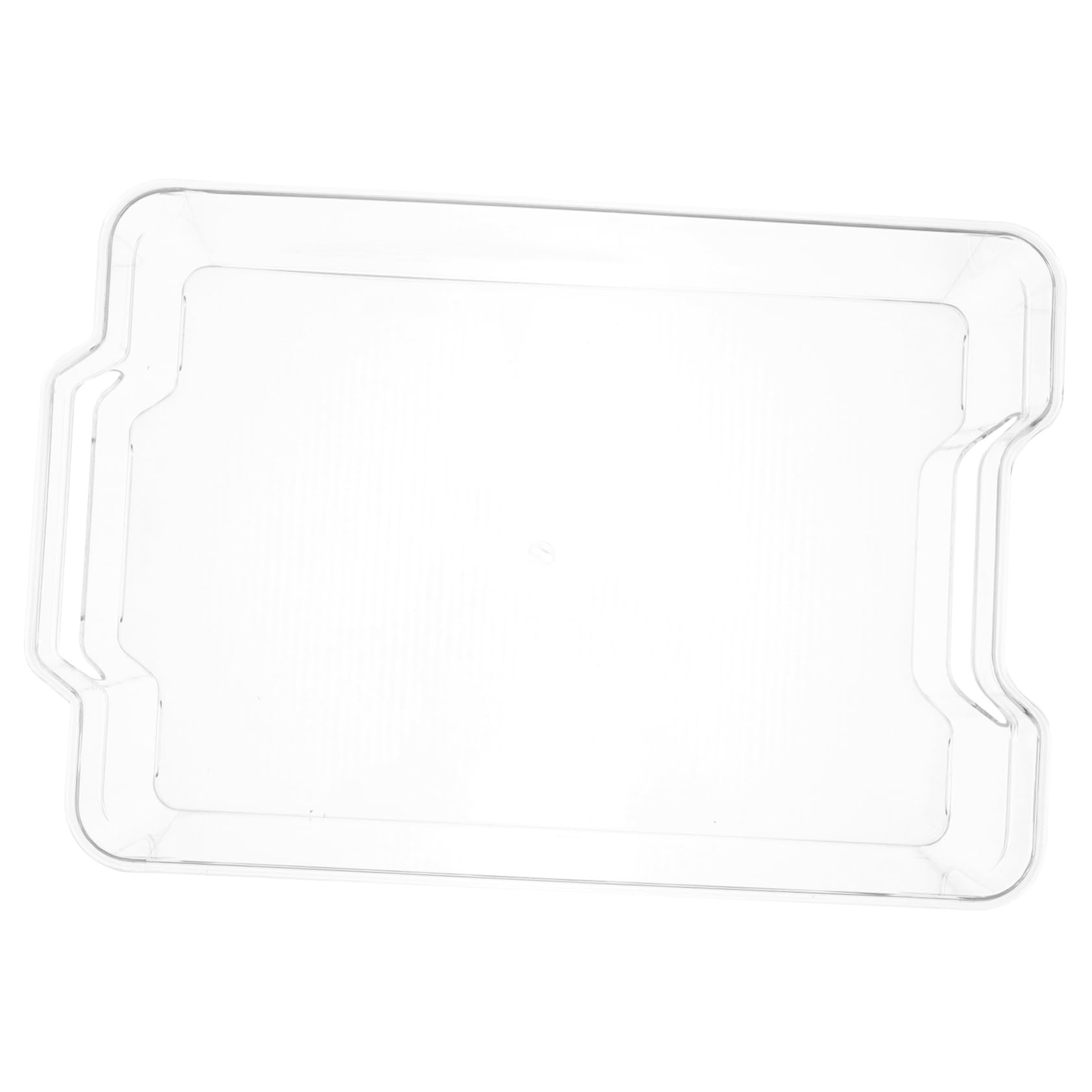 Garneck Refrigerator Organizer Bin Clear Rolling Beverage Holder Space-saving Drink Can Dispenser for Fridge Design for Soda Juice and More for Spaces