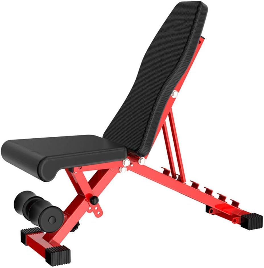Multifunction Weight Bench Adjustable, Workout Benchs Foldable Bench Press Incline Gym Bench Weightlifting and Strength Training for Home Gym,Black
