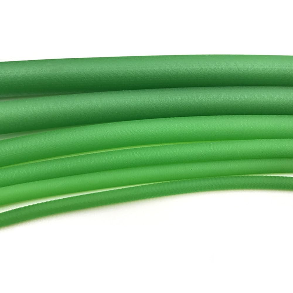 1/2/3/5M zielone poliuretanowe pasy przenośnikowe PU okrągły pasek napędowy średnica topliwego sznurka 2 mm /3 mm /4 mm/ 5 mm /6 mm/ 7 mm/8 mm/10 mm/ 12 mm/ 15 mm (rozmiar: 5 metrów, kolor