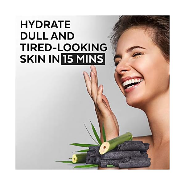 Face-Masks-Skincare-Facial-Mask-with-Collagen-Hyaluronic-Acid-for-Glowing-Skin-Dermatologist-Tested-Charcoal-Face-Mask-for-Moisturizing-Brightening-8-Sheet-Masks Viva Naturals Charcoal Face Mask Set (8 Pack) - Collagen & Hyaluronic Acid Face Mask for Skin Care - Moisturize and Brighten with 4 Varieties of Facial Sheet Mask