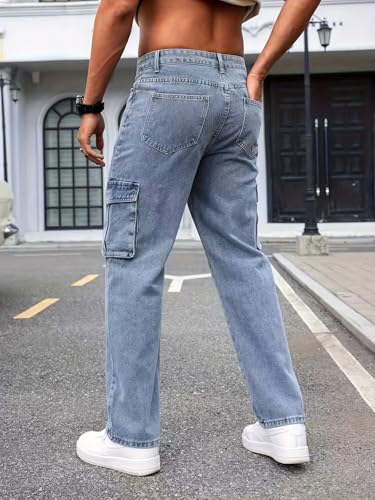 Image of ADBUCKS Men's Loose low Rise Jeans