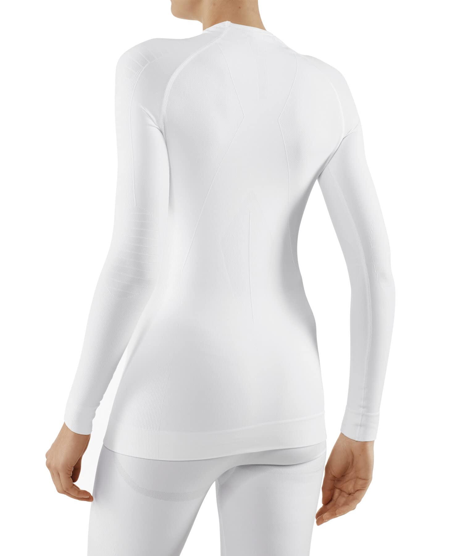 FALKE Donna Maximum Warm Round Neck Maglia Sportiva Tecnica Manica Lunga Intimo Funzionale Termico per Clima Freddo e Molto Freddo Traspiranti Asciugatura Rapida sostenibili Filo Funzionale 1 Pezzo