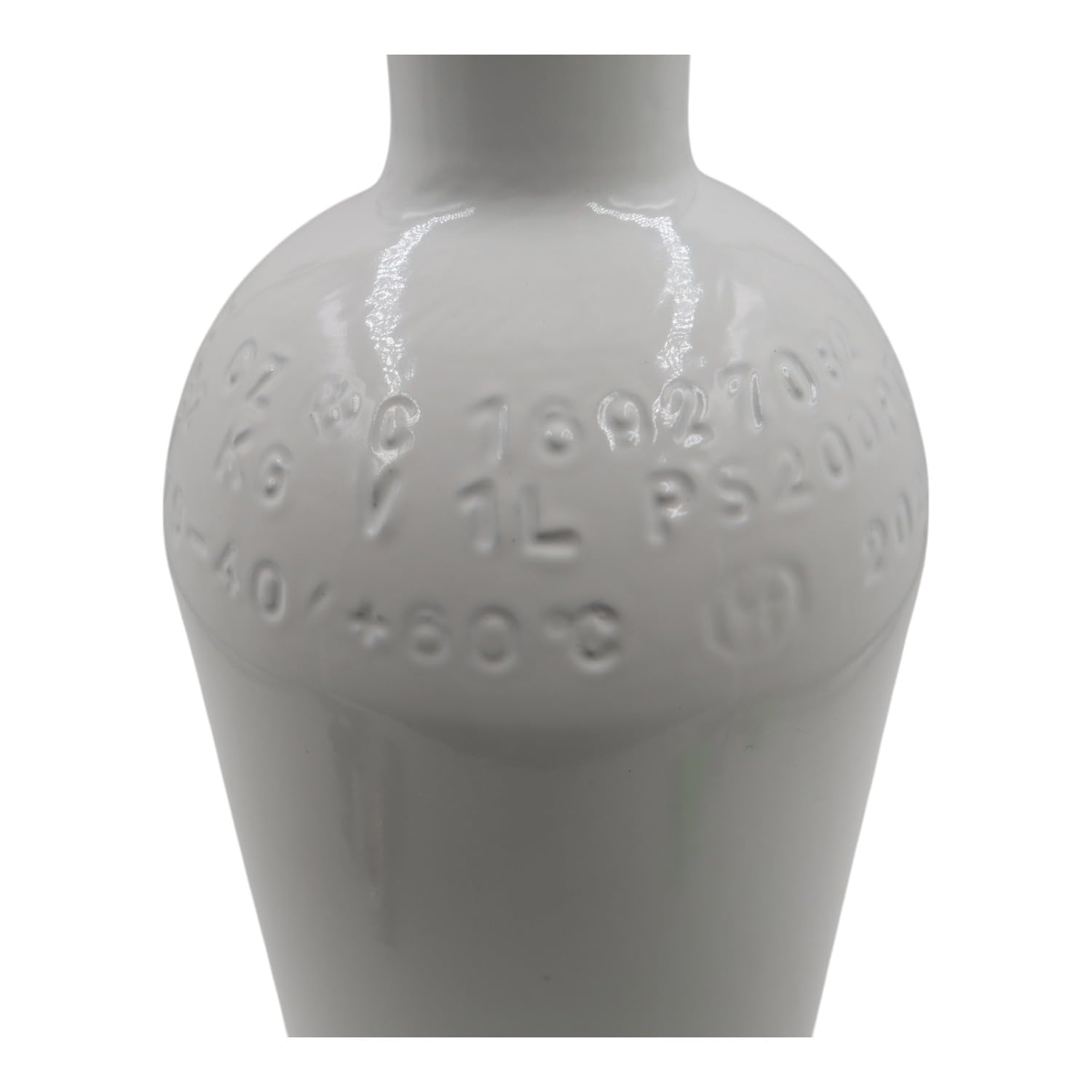 Bouteille de plongée 1 l 200 bar complète avec valve