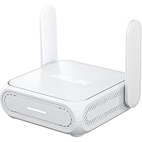 ASUS RT-BE58 Go Dual-band WiFi 7 Router da Casa e Viaggio, 3600 Mbps
