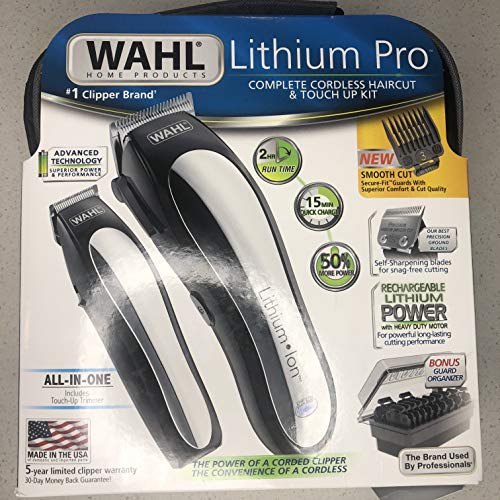 wahl 12 pieces mini pro cord clipper and trimmer 9307