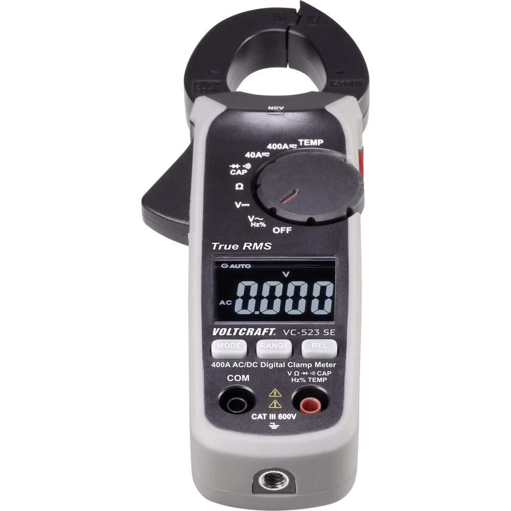 Voltcraft VC-523 SE Stromzange digital CAT III 600V Anzeige (Counts): 4000