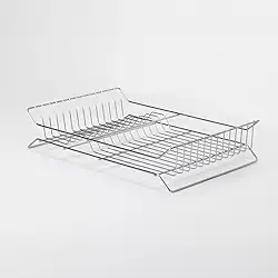 Aer, Escorredor de louça em Inox de Bancada, Grande, 14 pratos