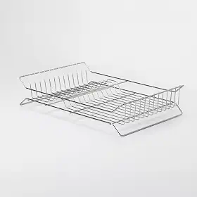 Inventia Aer, Escorredor de louça em Inox de Bancada, Grande, 14 pratos