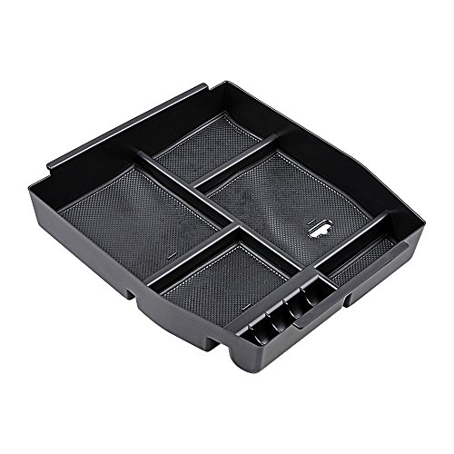 Astra Depot Armrest Secondary Storage Glove Box Tray Center Console Compatible with 2015-2018 2019 2020 2021 2022 2023 Ford F150 LHD