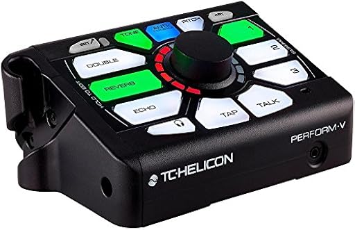 TC Helicon PERFORM-V Procesador vocal de montaje en soporte de micrófono Ultimate para un sonido de calidad de estudio rápido y fácil con efectos ampliables | Ya disponible en tu tienda friki favorita! En mundofriki.es!