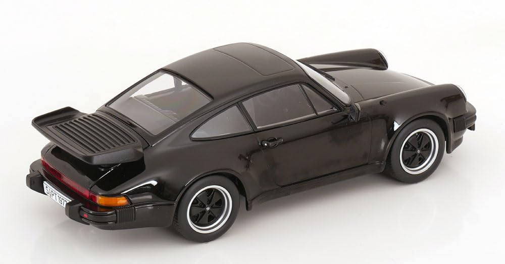 KK-Scale KKDC181443 - Porsch. 911 (930) Turbo 3.3 Black 1977 - Maßstab 1/18 - Modellauto
