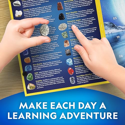 image for Blue Marble NATIONAL GEOGRAPHIC Gemstone Advent Calendar - 2025 Christ