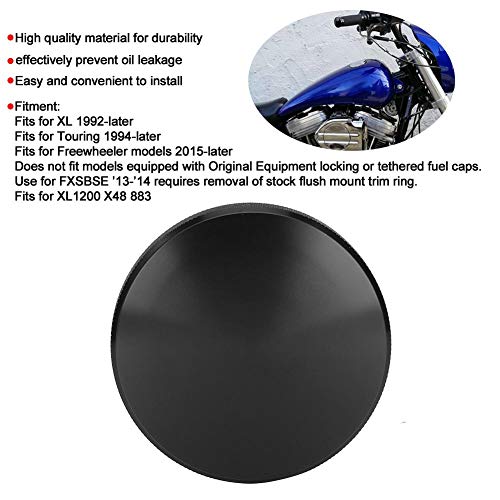 Tampa de óleo de motocicleta, serve para XL1200 X48 883 tampa de tanque de combustível de motociclet