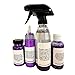 Armor Equestrian Horse Gallop Glitter Gift Set, 4 Items - Hoof Polish, Body Glitter, Mane and Tail Gel, Shimmer Body Spray (Purple)