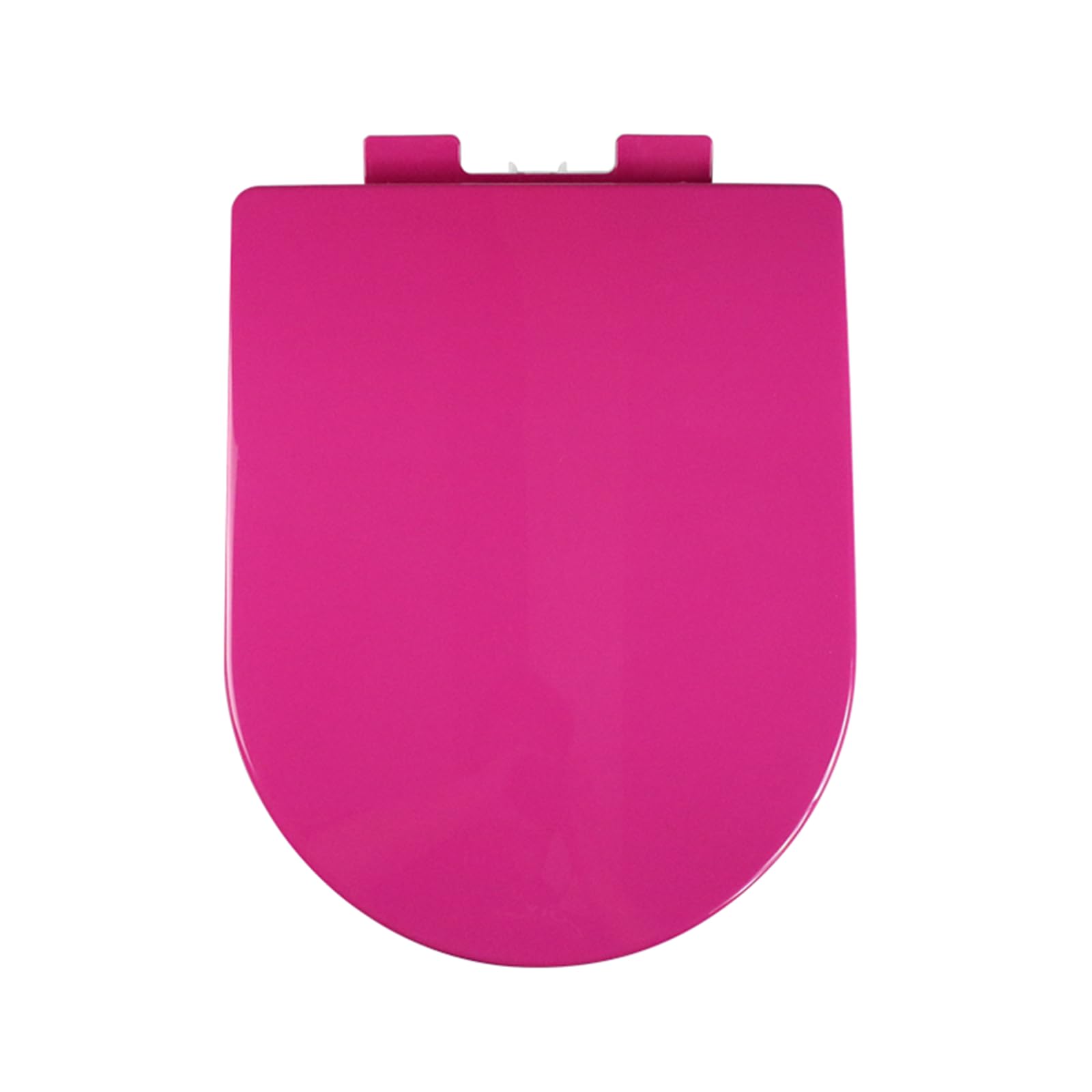 Soft Close Close Toilet seat, Quick Release Fixing Adjustable Hinges, D Shape, Lightweight, Durable, Portable, User-Friendly, Compact