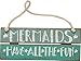 Primitives by Kathy Distressed Blue Slat Hanging Sign, 7.5 x 3, All The Fun