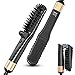 Produktbild Hieha Ionischer Haarglätter Bürste Glättbürste, Tragbare Faltbare Glättungsbürste Keramische Schnelle Aufheizung Stylingbürste, Anti Verbrühen, einstellbare Temperatur Haarglättung Bürste