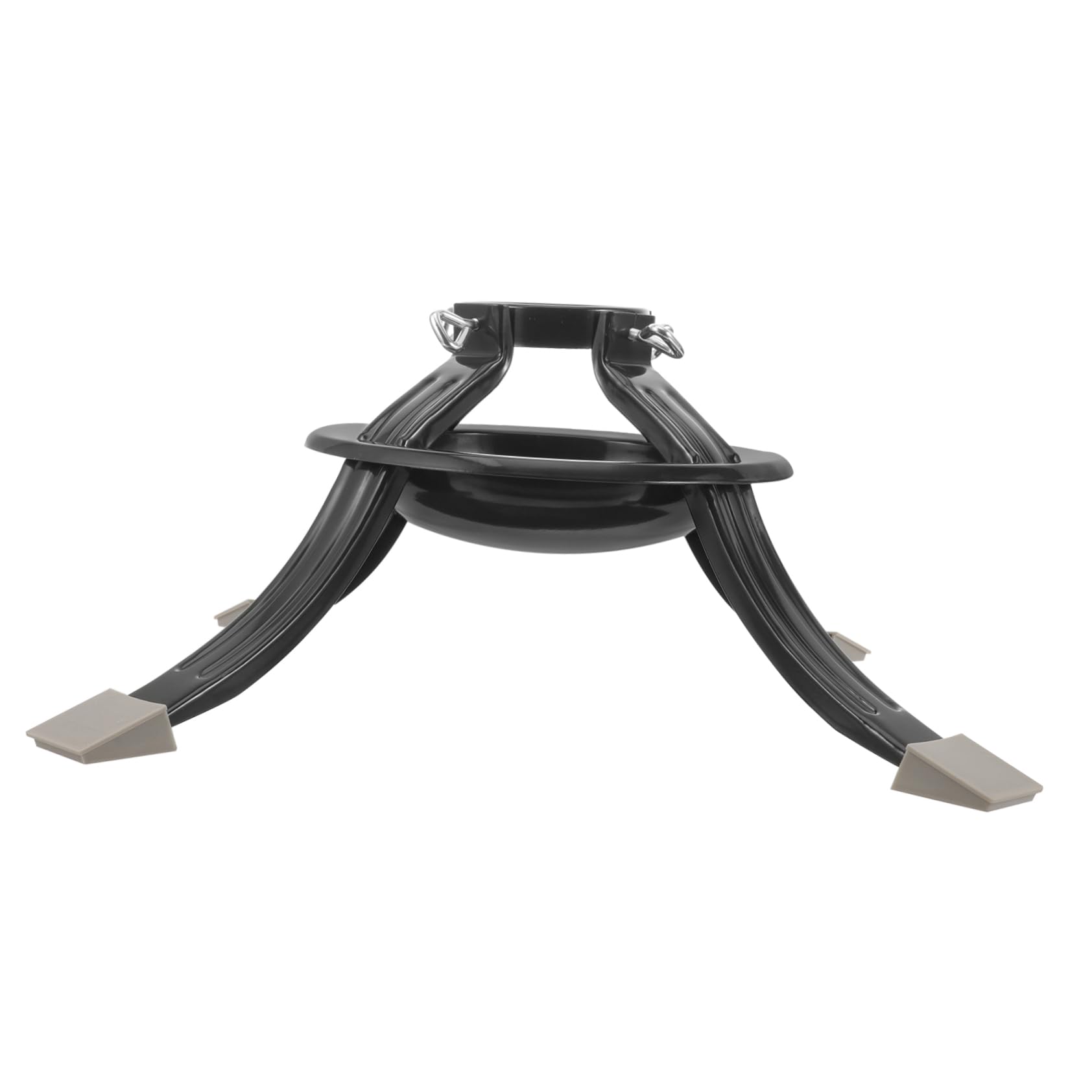 Garneck Christmas Tree Stand Metal Round Base Sturdy and Detachable Holder for Xmas Tree Safe and Smooth for Home Decor