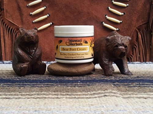 Miniatura 3 de Crema para pies de oso - Hidratante de hierbas para pies y piel agrietados secos, 4 onzas