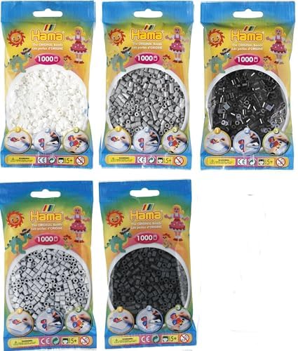 24000 Kit Hama Beads 2.6mm Cuentas Planchar (24 Colores) | Meses Sin