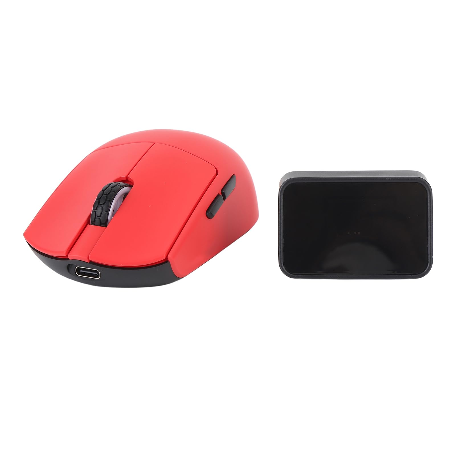 Bezprzewodowa Mysz do Gier, 30000 DPI, 3 Tryby, 2,4G, Bluetooth 5.0, Typ C, Przewodowa Mysz Komputerowa z 5 Programowalnymi Klawiszami do Laptopa