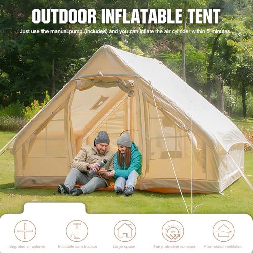 Carpa Inflable para Camping Instantánea para 4-6 Personas miniatura 7