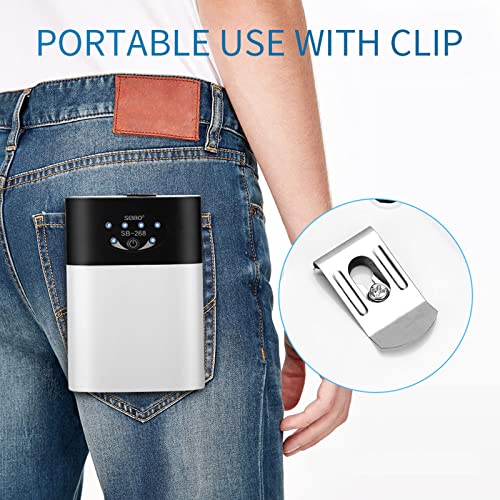 ERYUE Ossigenatore per acquario,Pompa di ossigeno