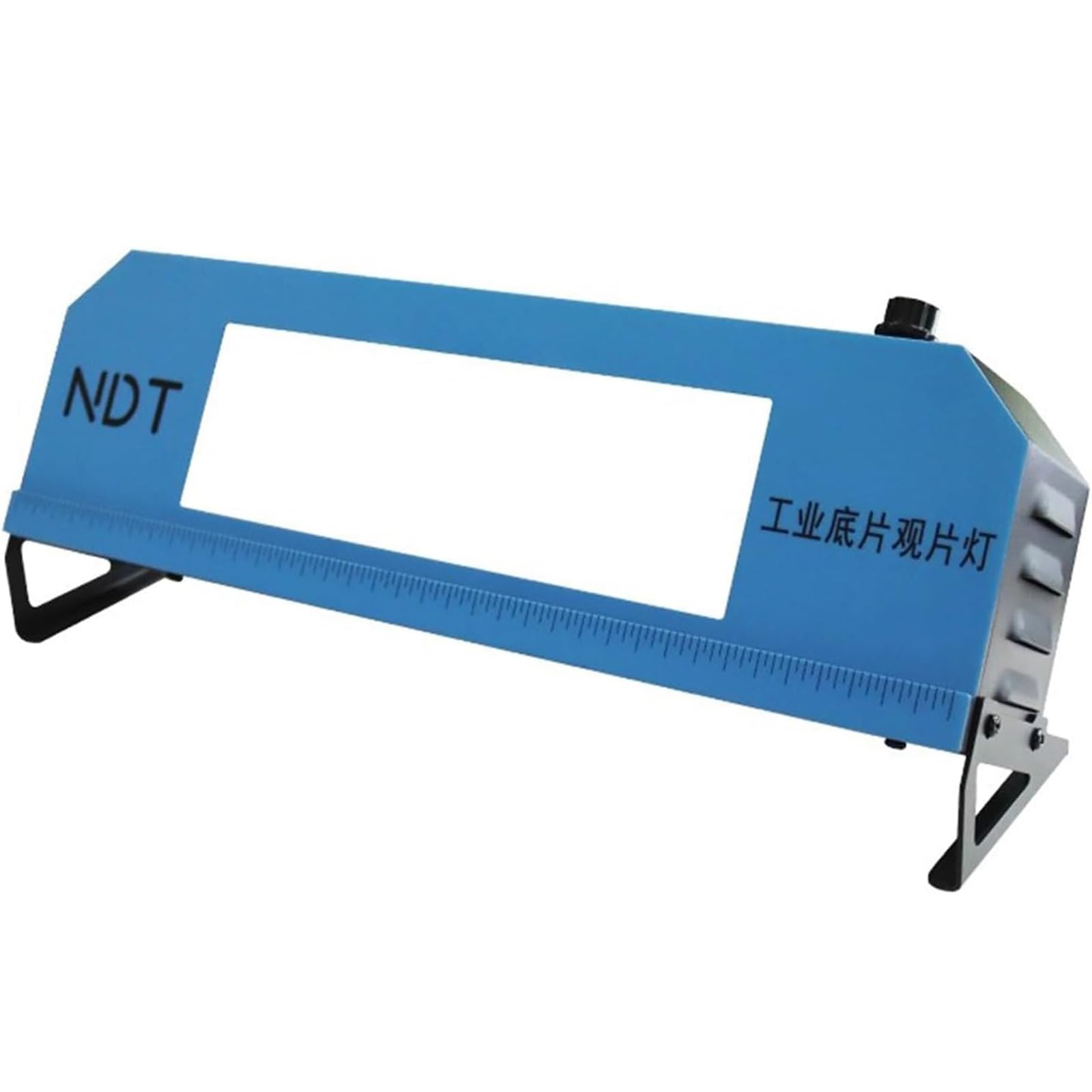 Visionneuse de film LED, visionneuse de film radiographique industrielle 220 mm x 70 mm avec pédale, luminance maximale 120000 cd/m² (330000 lux), visionneuse de film for essais non destructifs CND