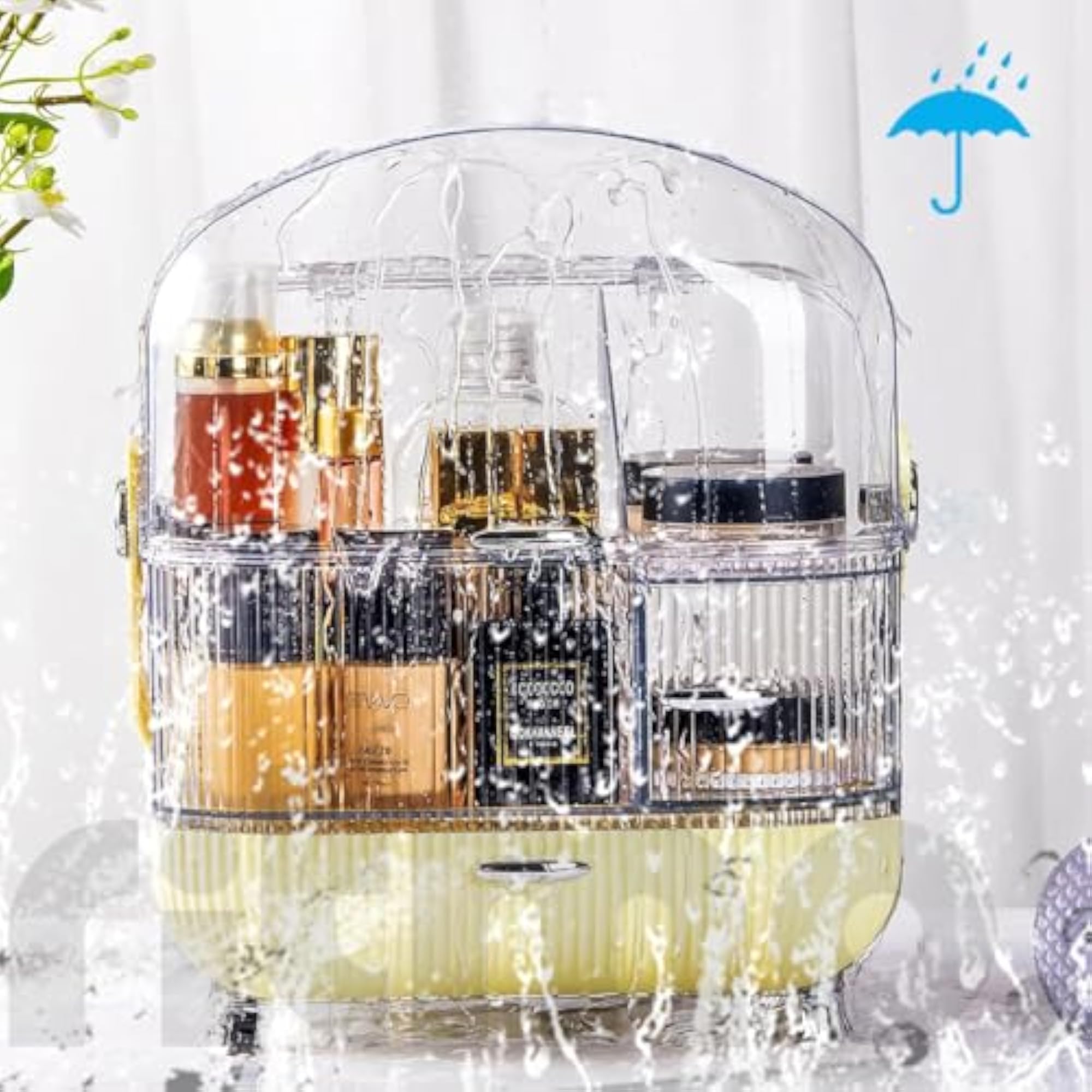 Makeup Organizer Storage Box - Cosmetics, Skincare and Beauty Case