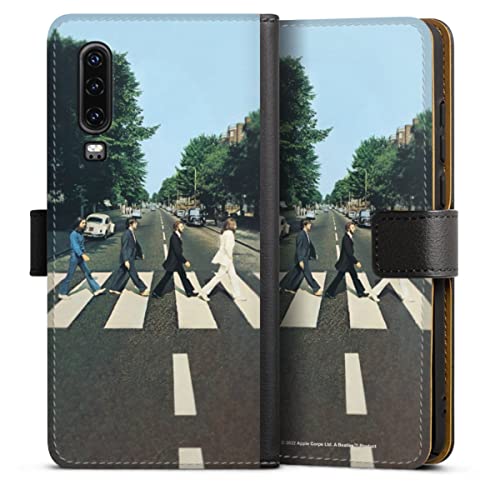 DeinDesign Etui Compatible avec Huawei P30 Etui Folio Etui magnetique Abbey Road The Beatles Musique - Les Beatles, Paul McCartney, John Lennon, RIngo Starr, George Harrison DeinDesign Etui Compatible avec Huawei P30 Etui Folio Etui magnetique Abbey Road The Beatles Musique