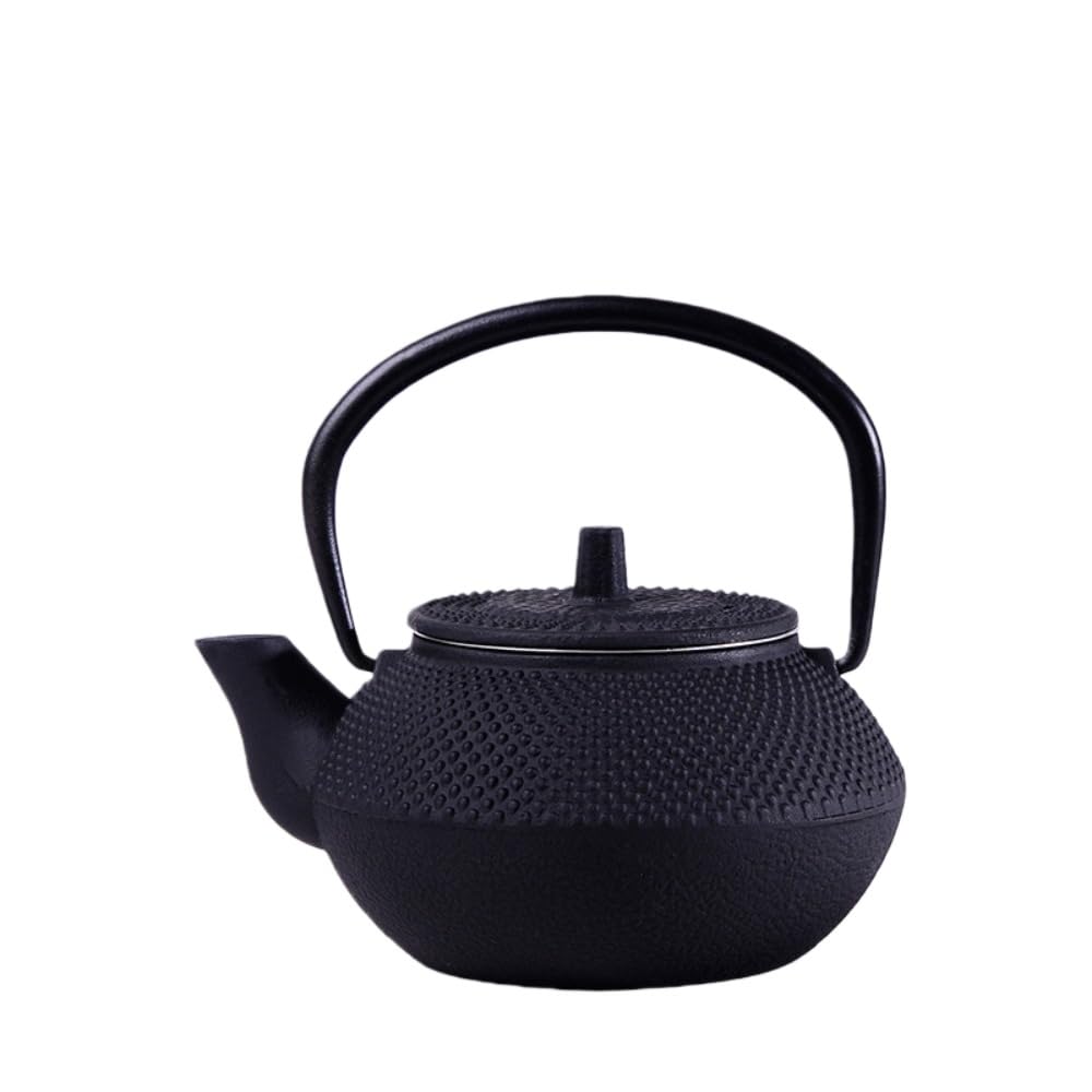 BtcFu Nambu Ironware Teapot, 10.1 fl oz (300 ml), Iron Bottle, Sakura Iron Kettle, Casting, Iron, Tea Ceremony, Traditional Crafts, Cherry Blossom Pattern, Japanese Style, Charcoal Gray, Ball Skin : H