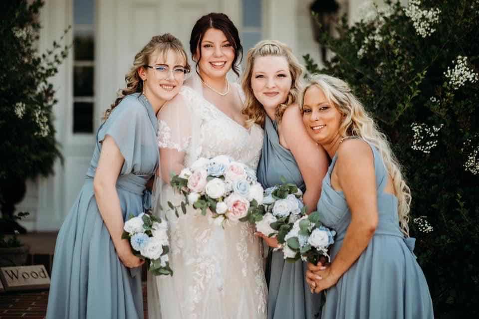 Stylefun Women's Convertible Long Bridesmaid Dresses High Low Chiffon Multiway Formal Evening Gowns CYM1274