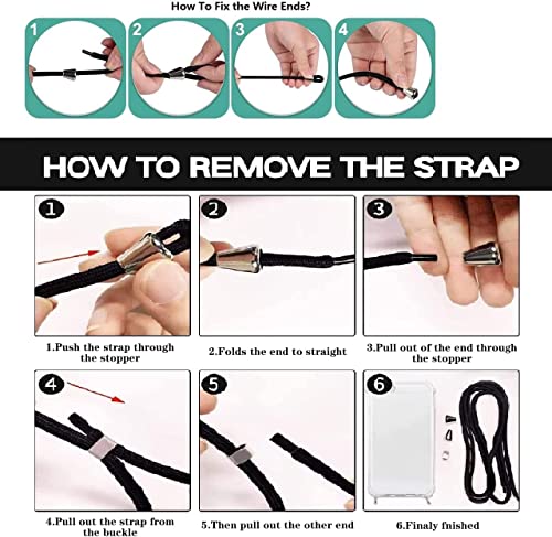 Houson For Iphone 12/12 Pro Case, Moving Liquid Holographic Sparkle Glitter Case With Crossbody Lanyard Strap, Girls Women Bling Diamond Ring Slim Protective Case For Apple Iphone 12/12 Pro Silver #TOP5