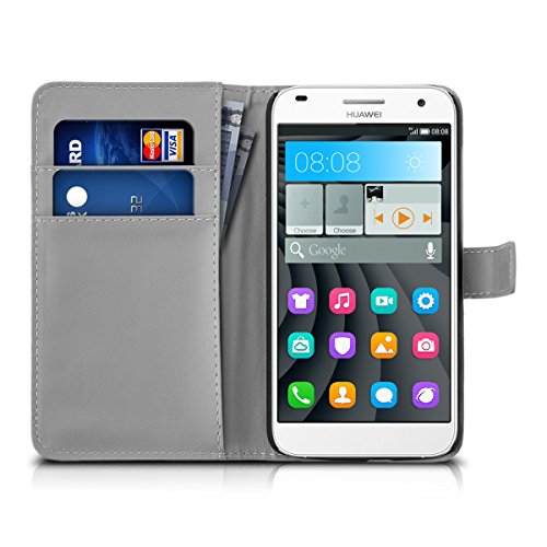 Kwmobile Custodia portafoglio per Huawei Ascend G7...
