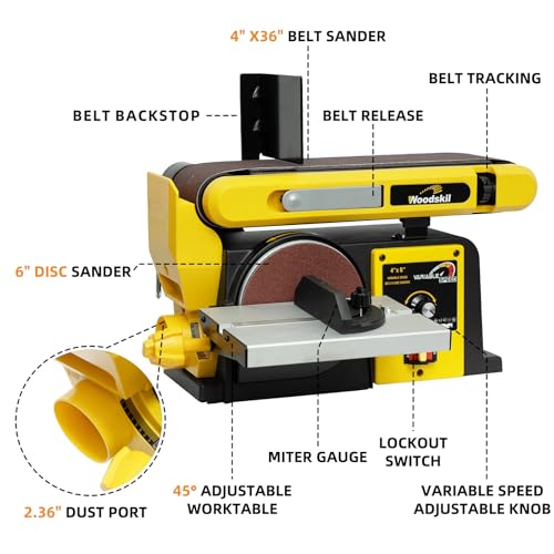 Woodskil Variable Speed Belt Sander