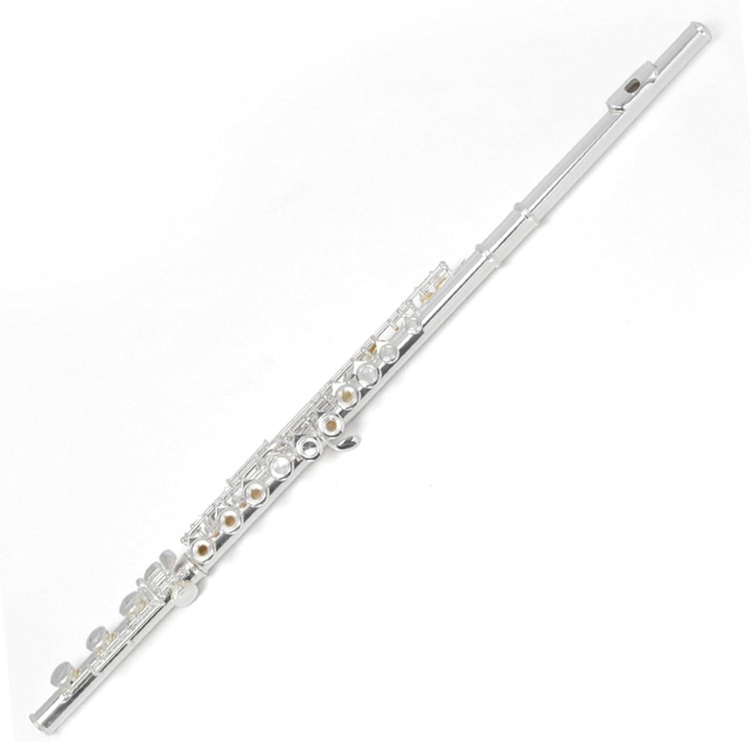 Flute kit 17hole Silverplated Flute C Key E Key Flute