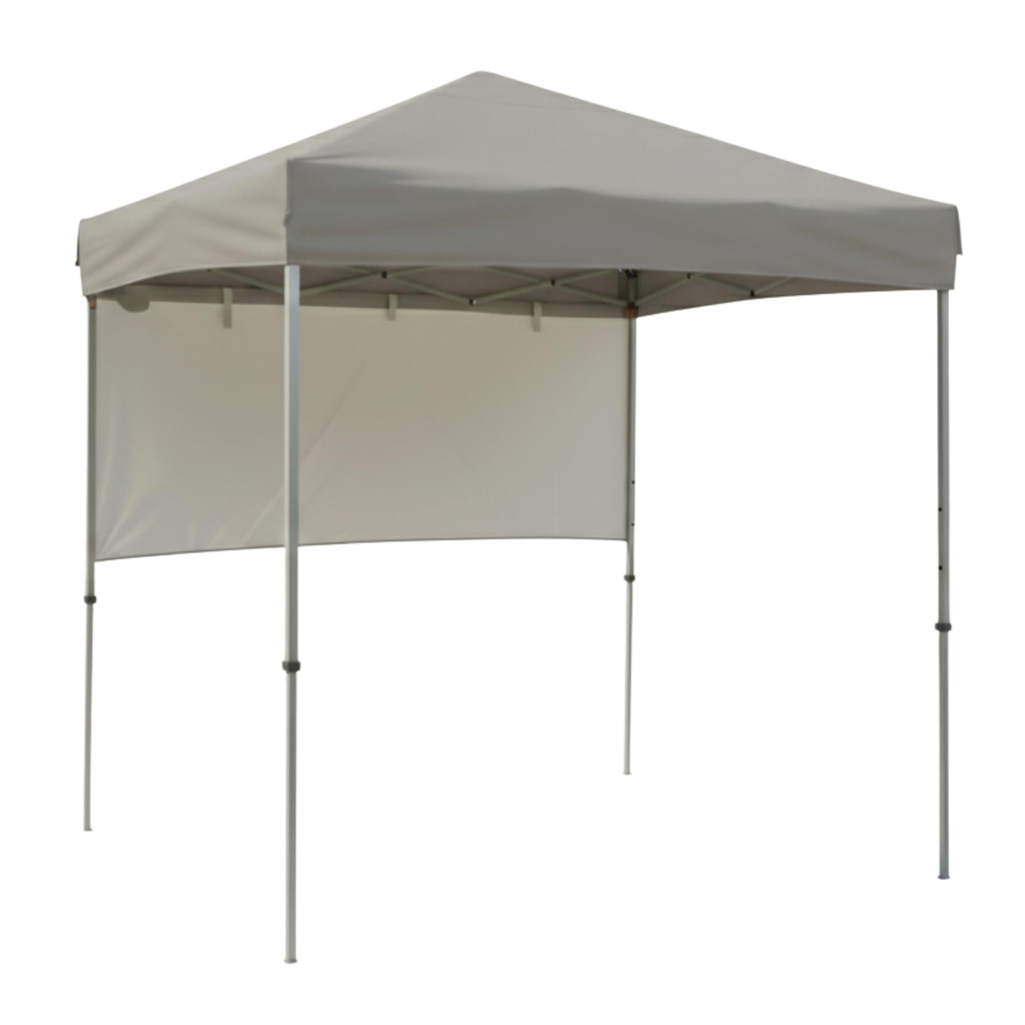 Garden Winds Custom Fit Replacement Canopy Top Cover and Sidewall Compatible with The Core Equipment 40146 6' X 4' Straight Leg Pop Up - Upgraded Performance RIPLOCK 350 Fabric - Slate Gray-image-3